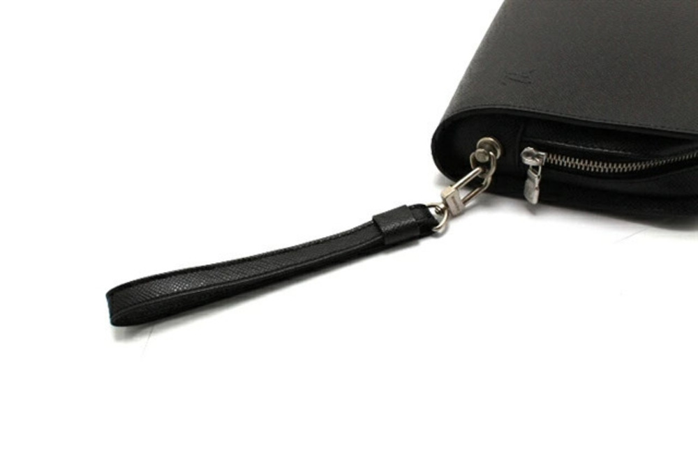 Louis Vuitton Shoulder Bag Baikal Taiga Black